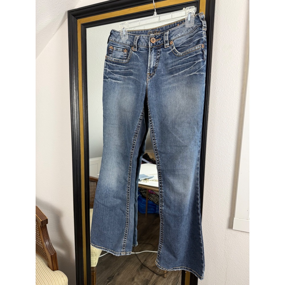 Silver Jeans Co Suki Mid Rise Bootcut Jeans Medium Wash Size 29